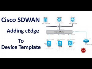 Cisco SDWAN - Adding cEdge to a Device Template - CSR1000v [IOS XE SDWAN] Router