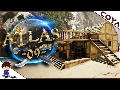 ATLAS #09 - BAUEN in ATLAS - Basebuilding • Atlas Deutsch, German Gameplay