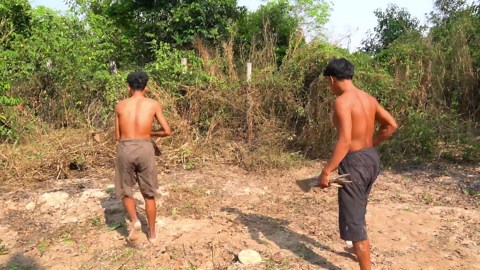 25 Days of Building The Most Amazing Underground Temple House and Swimming Pool