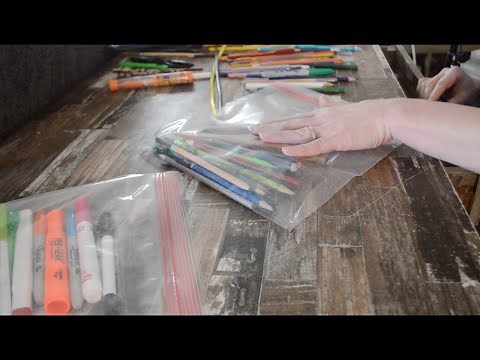 Asmr - Desk Organizing - Softly Spoken