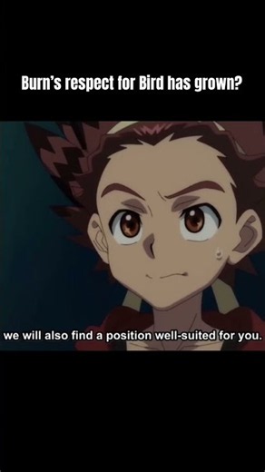 Burn respects Bird now? #beybladex #beyblade #anime #manga #meme #shorte