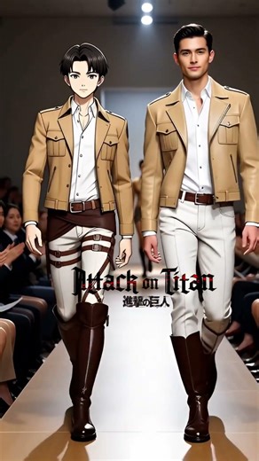 ATTACK ON TITAN IRL 🤯🔥 Anime Warriors → STUNNING Real Life Humans! 🪄😍