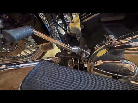 Harley Davidson Jiffy Stand Spring Removal and install
