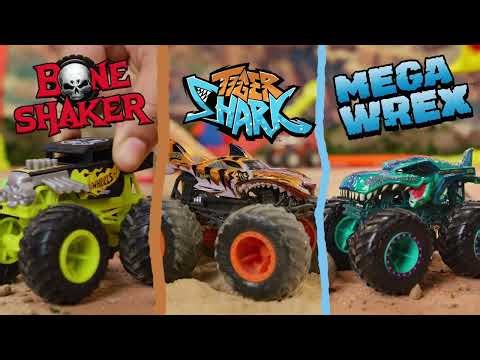 HOT WHEELS MONSTER TRUCKS rinkinys Gyvatės išsiveržimas