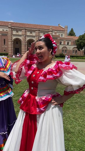 Traditional Folklorico Dance Costume Showcase at UCLA