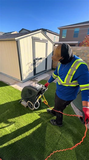 Your turf next? #fyp #elpaso #clean | cleaning