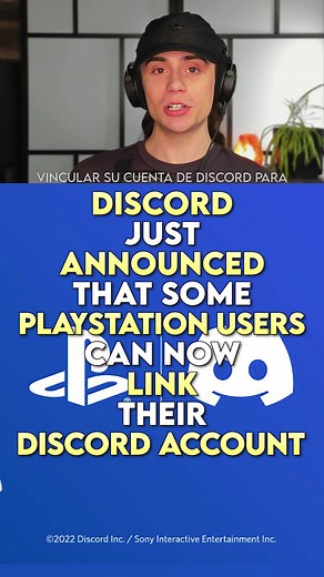 DISCORD just ANNOUNCED that some PLAYSTATION USERS can now LINK their DISCORD ACCOUNT #discord #playstation #sony #gaming #gamer