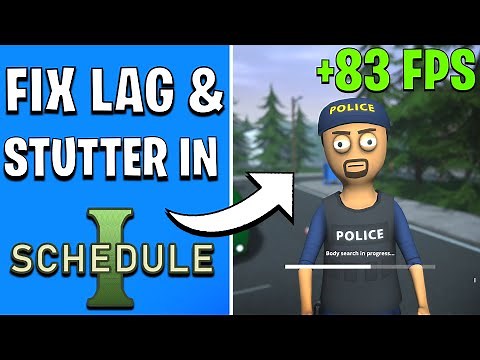 How To Fix Lag & Stutter In Schedule 1 | Boost FPS In Schedule 1 (2025)