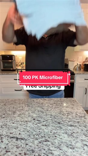 100 Pack Super Absorbent Microfiber Cloths