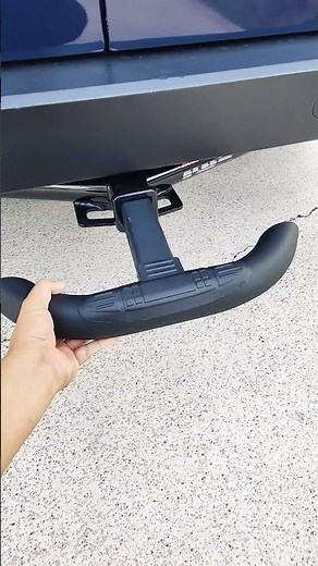 adding a hitch step/bumper guard on the Transit connect 👌🏼 #ford