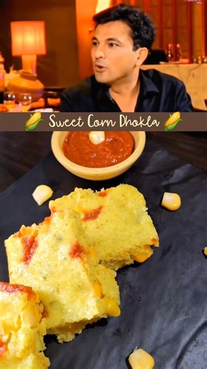 Kavita's Kitchen on Instagram: "SWEET CORN DHOKLA 🌽 Try this easy, delicious and quick SWEET CORN DHOKLA recipe !! Comment " DHOKLA " to get detailed recipe in your DMs Do try at home and follow @kavitas.kitchen for more such recipes 💕 Watch detailed video on youtube channel : link in bio यूट्यूब चैनल पर विस्तृत वीडियो: बायो में लिंक ( Dhokla, Masterchef, Masterchef India, Vikas Khanna, Celebrity recipe, Sweet Corn Dhokla, Chef Vikas Khanna's Dhokla, Chef Vikas Khanna, Makai na Dhokla, Makai, 