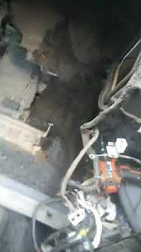 95 Nissan pickup heater core removal prt3
