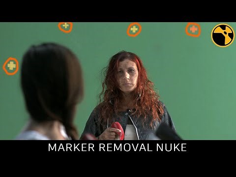 Nuke tutorial - How to remove markers from green screen