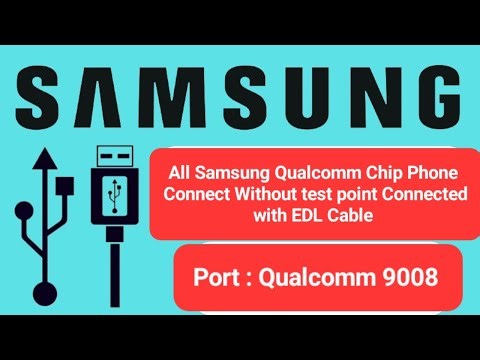 All Samsung Qualcomm Devices Connect Without Test Point|| How To Connect With EDL Cable Easy Way.