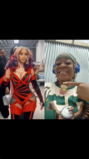 CARDI B IS THE VIBE❗️😍 #youtubeshorts #viral #comedy #cardib #littlemissdramatour #bardigang