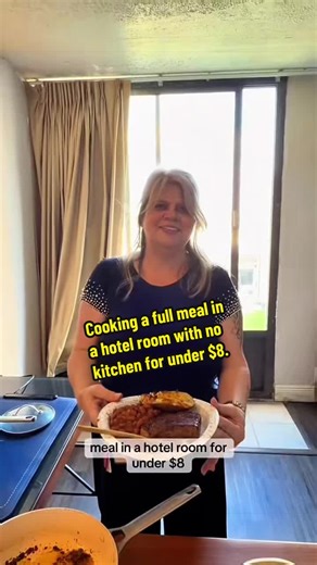 Staying in a hotel that doesn’t have a kitchenette? Good news, you can prepare cheap and easy meals without one. This meal was purchased at @H-E-B grocery store for under $8 dollars. Wanna make a reservation? Give us a call. The Grand Hotel Spindletop & Event Center located in Beaumont, Texas #hotel #easymeal