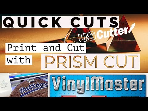 Quick Cuts - Calibrating a Prism Cut for Print and Cut with Vinyl Master Example