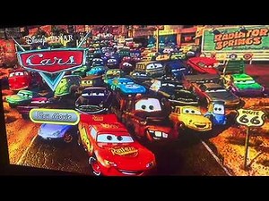 Opening to Cars 2006 DVD (2023 Reprint)