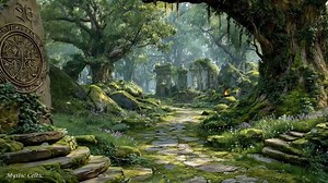 中世纪古堡音乐｜沉浸式凯尔特氛围｜助眠冥想治愈背景音乐｜仿佛穿越神秘石厅✨