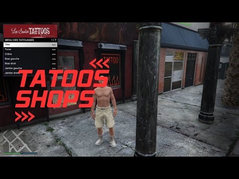 Tattoos Shops | FREE FiveM Script (0.00ms) RageUI