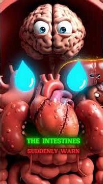 Organ argument at midnight. Turns out, the eyes were binge-watching videos.#funnycartoon #animation