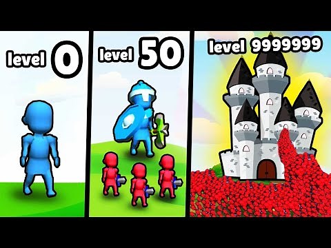 MAX LEVEL ARMY UNLOCKED? - Castle Raid