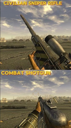 Guns and Friends : civilian sniper rifle and combat shotgun