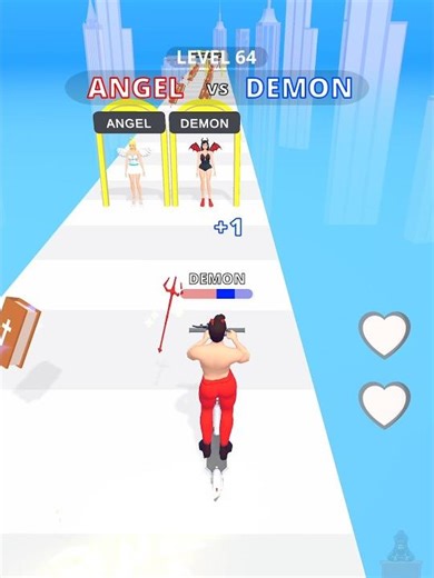 Fun game, Matchmaker 3D Run level 64 面白いビデオゲーム #shorts #foryou #mobilegame #게임