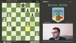 9.2K views · 72 reactions | Amazing bullet finish between Blitzstream and Gotham Chess in this week's Arena Kings! ⚡⚡ | Chess.com | Facebook