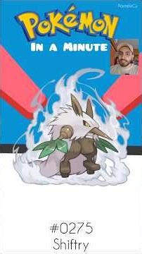 Shiftry 🍃🌲👺 | Pokédex in a Minute #pokemon #shorts #Shiftry