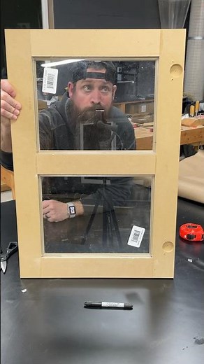 The best way to install glass #cabinet #glass #doors