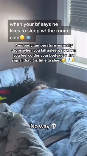187K views · 668 reactions | How cold do you like your room to sleep in? The ideal sleeping temperature ranges between 60 to 68 degrees, and during those temperatures, it stimulates the production of melatonin, promoting sleep.FOLLOW to be well! #trendingreelsvideo | Moore Wellness | Facebook