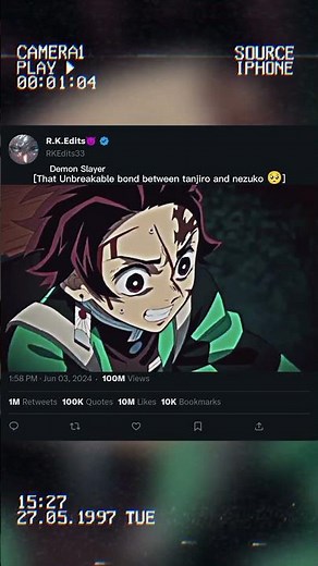 That Unbreakable bond between tanjiro and nezuko🥺-{#demonslayer #viral #youtubeshorts ‪@RKEdits33‬
