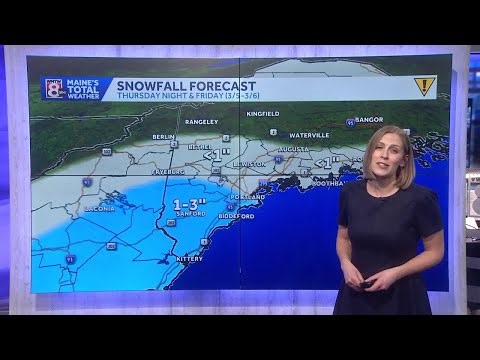 The next storm bring snow chance Friday morning(3/6)