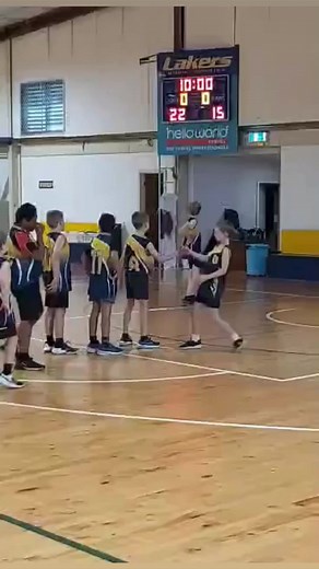 Zach 1st training and 1st game to play basketball yesterday. He didn’t know anyone! All he had to do was to enjoy the game. His team won yesterday and Zach scored 9 points.👋👏💛🏀⛹️‍♂️ @limestonecoastcharters | Chonaandmykids