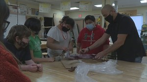 Rabbit snaring, skinning, cooking course to 'close the gap on colonization' say teachers