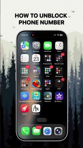 How to Block & Unblock a Phone Number on iPhone #iphone #block #unblocknumber