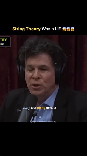 String Theory was a LIE 😱😱😱 #shorts #ericweinstein #joerogan #stringtheory #physicist