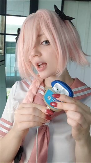 Youraldora on Instagram: "Wait for it 😳 #aldorachan #cosplayer #cosplay #astolfofate #astolfo #astolfocosplay #youraldora"