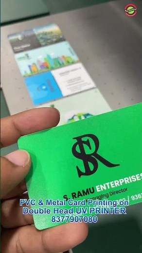 PVC and metal card printing | UV Flatbed Printer | DTF uv printer | Call 8377907080, 9311447080