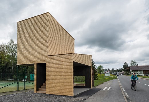 Bus Stop Kressbad / Rintala Eggertsson Architects
