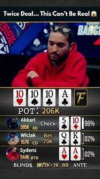 #poker : Royal Flush … This Can’t Be Real 💀 #casinoonline