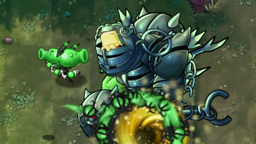 融合植物464：究极影噬裂荚射手！