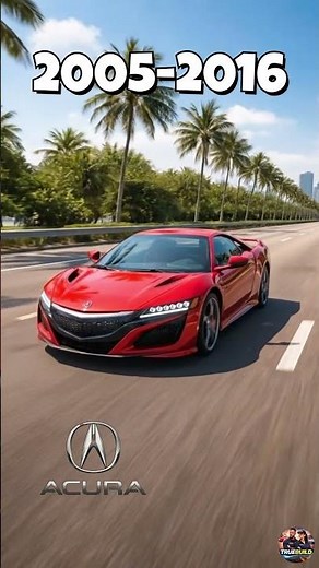 Acura NSX Evolution 🤯 From Legend to Supercar