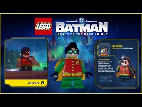 Robin Gameplay Preview for LEGO Batman Legacy of the Dark Knight