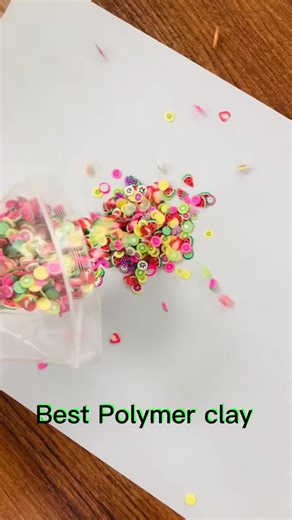 Polymer Hot Soft Clay Sprinkles Colorful for Diy Crafts Tiny Cute Mud Particles