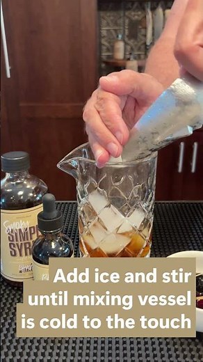 How to make a Bluegrass Bitters™ Nutty Old Fashioned