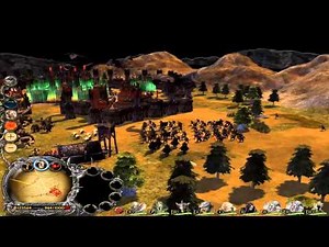 Mordor fortress in Edain mod 3.8.1/Крепость Мордора в моде Эдайн