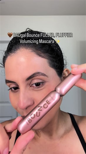 Obsessed with the BADgal Bounce FULLER, FLUFFIER Volumizing Mascara by @Benefit Cosmetics 🤎✨ The applicator is everything! It makes applying mascara so easy while giving my lashes beautiful volume and a fuller look. 😍 Loving this soft brown shade for an everyday glam look 🤎 #benefitclubpink #contest
