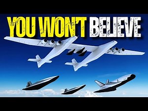 Inside the World’s Biggest Aircraft: Stratolaunch Roc’s Record-Breaking Design & Hypersonic Mission